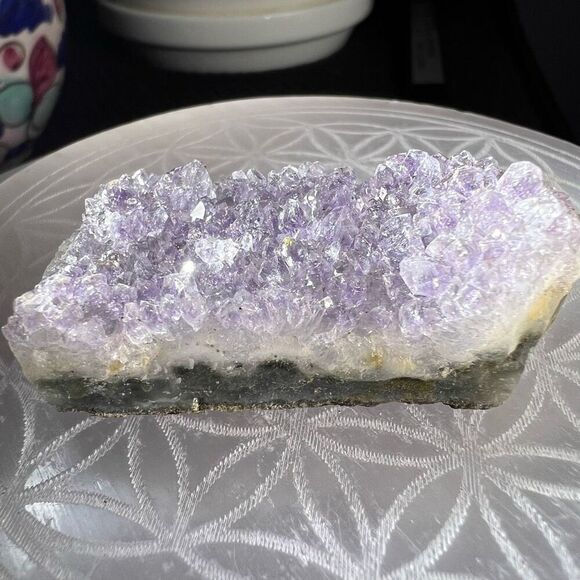 Amethyst Crystal Druzy Cluster (#3)‎ - Picture 6 of 14